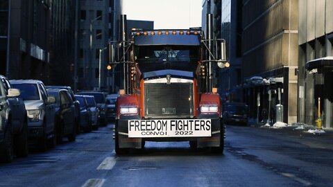 TRUDEAU THREATENS TRUCKERS WITH A YEAR IN PRISON AND 100K FINES