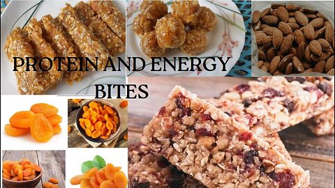 Healthy Homemade Protein and Energy Bites for Diabetes & Heart Health❤️