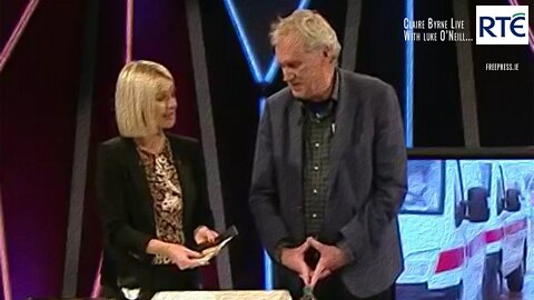 Claire Byrne & Luke O'Neill Casting Plandemic Spells on Irish National TV