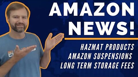 Amazon Suspensions, Hazmat Products, Long Term Storage Fees