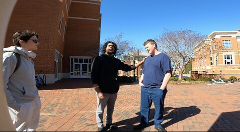UNC Charlotte: Fake Christian Turns Out To Be An Atheist, Christian Student Helps Me Contend w/ Atheist, Preaching To Thousands On My Last Day In Charlotte