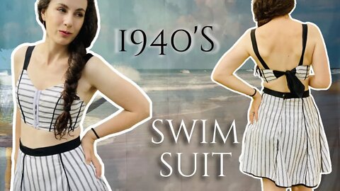 Sewing a Vintage Swim Suit | 1940's Swim Wear