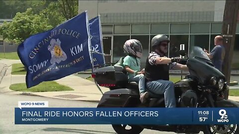 Final ride honoring fallen officer Sonny Kim attracts hundreds of motorcyclists