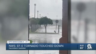 Confirmed tornado touches down in Palm Beach Gardens
