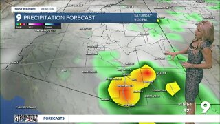 Hot and muggy with evening storm chances