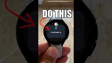 This actually works 🔥 (not receiving WhatsApp Notifications) #shortsviral #galaxywatch4 #oneui5