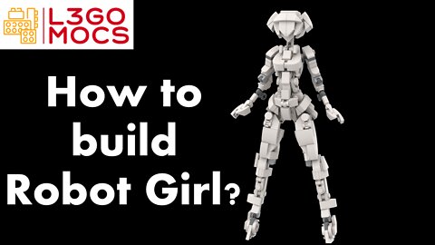 Lego MOC Robot Girl