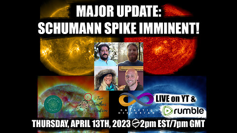 New Teachings w/Andrew Bartzis - MAJOR UPDATE: SCHUMANN SPIKE IMMINENT! #solarflare #cme #sunspots