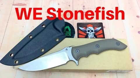 WE 919 Stonefish Fixed blade Michael Emler design