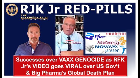 🔥RFK Jr RED-PILLS World on US Gov’t & Big Pharma Cabal, VAXX GENOCIDE Success over [DS] BIOWEAPON