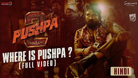 Where is Pushpa- - Pushpa 2 - The Rule 🔥 - Hindi - Allu Arjun - Sukumar - Rashmika - Fahadh Faasil