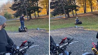 Epic Fails: Hilarious Segway Takedown