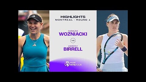 Caroline Wozniacki vs Kimberly Birrell 2
