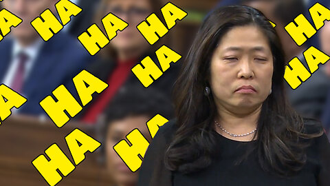 Liberail MP Mary Ng laught at during parliament