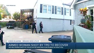 Tulsa police identify woman shot by officer in standoff