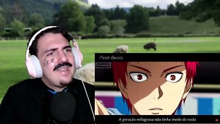 PASTOR REACT Rap do Akashi Seijuro (KNB) // Lado Sombrio // Flash Beats