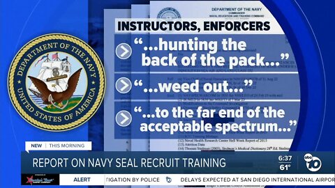 Report sheds light on Navy SEAL training