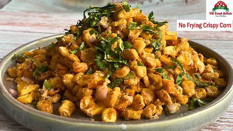 Crispy Corn Without Deep Fry l Crisy Corn in microwave l Crispy Corn Restaurant Style