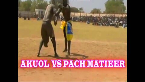 South Sudanese Wrestling~Akuol vs Pach Matier (2010) Lake State vs Jonglei State