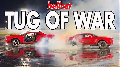 LIFTED Hellcats Spectator Drags, Tug of War, and Burnouts