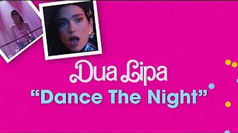 Dua Lipa - Dance The Night (From Barbie The Album) [Official Lyric Video]
