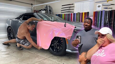 I RIPPED the Clear Coat OFF Her BARBIE Dream Car | Why it happens & What to do