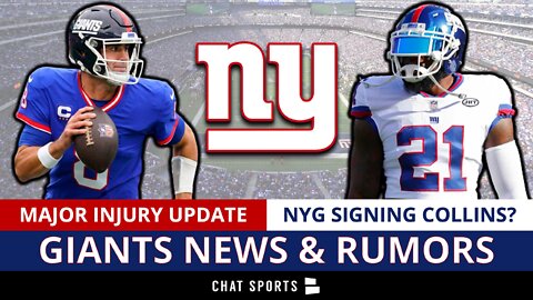 Giants SIGNING Landon Collins? + MAJOR Giants Injury News Ft. Daniel Jones, Evan Neal & Julian Love
