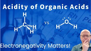 Organic Chemistry Acidity Problem: Explain the pKa Difference Methane vs water
