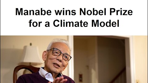 Manabe Wins Nobel Prize For A Climate Model