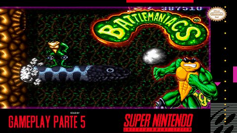 Battletoads in Battlemaniacs Parte 5 || 720P + 60FPS + SHADERS || #snes