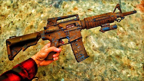 Restoration a very old M16 found in the junkyard | Restore an M16