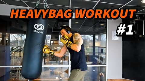 Heavy Bag Workout #1 | FOLLOW ALONG Less than 10mins