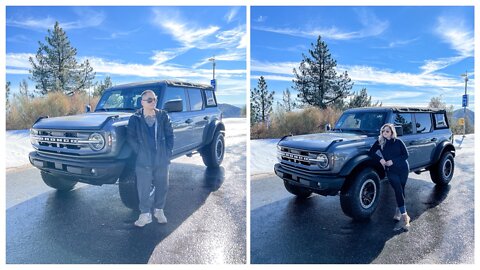 2021 FORD BRONCO IN SNOW AND ICE IN BIG BEAR CALIFORNIA | The Bronco Adventures