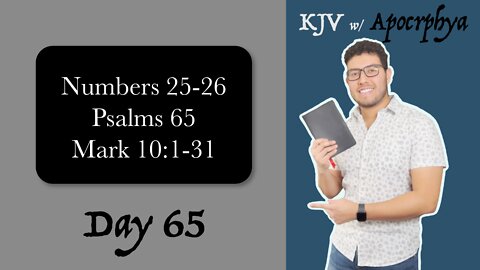 Day 65 - Bible in One Year KJV [2022]