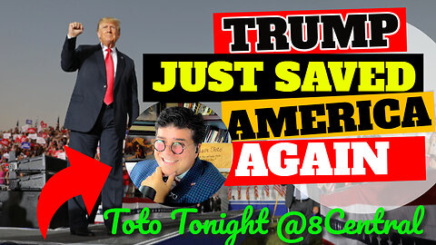 Toto Tonight @8Central "Trump Just Saved America - AGAIN" plus THE OMNIBUS BILL is Unconstitutional