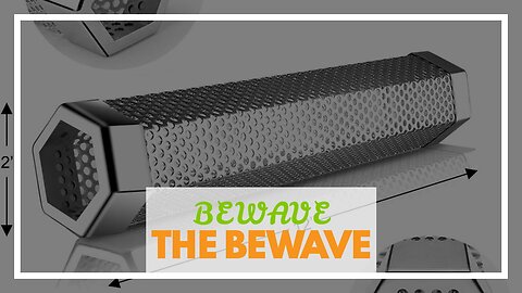 BEWAVE Pellet Smoker Tube for All Grill Electric Gas Charcoal or Smokers HotCold Smoking, Free...