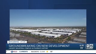 Work begins on largest industrial development in Phoenix history, West 202 Logistics