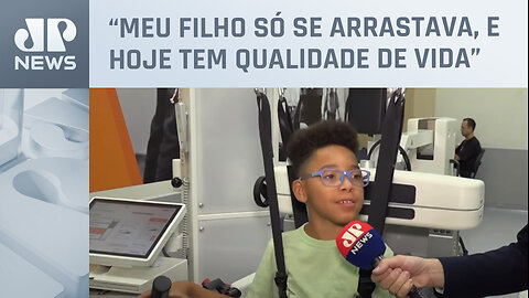 Como doar para AACD e ajudar crianças como o João, que tem paralisia cerebral