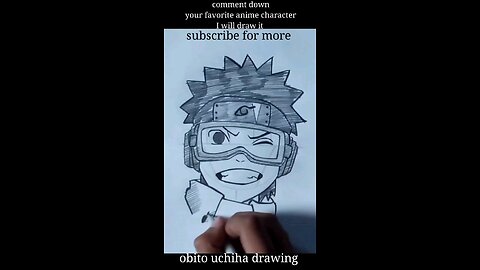 Drawing Obito Uchiha [NARUTO] - YouTube