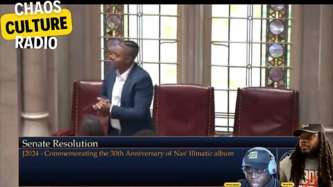 Nas Was In Attendance As The New York Senate Commemorated The 30th