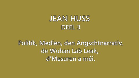 Jean Huss Deel 3