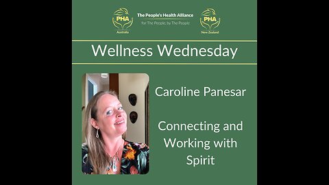 PHA Australia NZ - Wellness Wednesday with Caroline Panesar