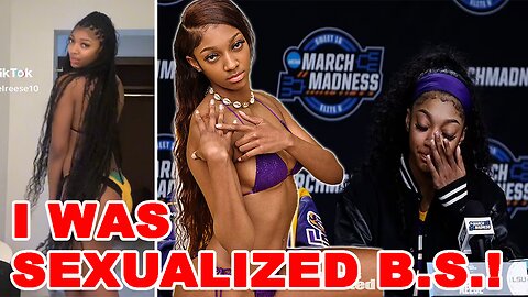 Angel Reese plays SEXUALIZED VICTIMHOOD card after LOSING to Iowa in SHOCKING postgame interview!