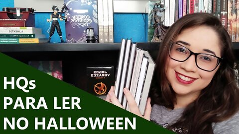 HQs PARA LER NO HALLOWEEN 🎃📖 | Biblioteca da Rô