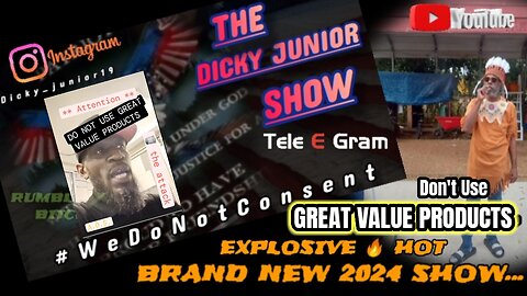 The Dicky Junior Show: Don't Use Great Value Products... #VishusTv 📺