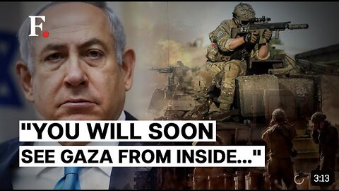 Israeli Troops Ready to Set Foot into Gaza; Netanyahu's Defence Minister Signals Readiness