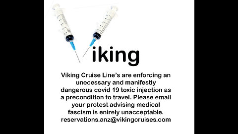 Protest Viking Cruise Line