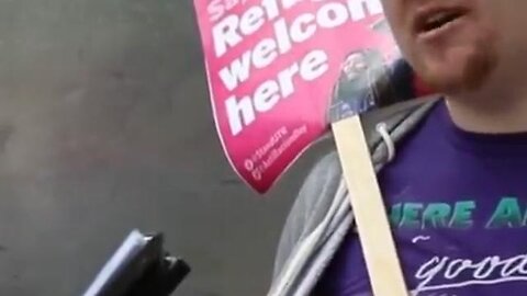 Liberals with “refugees welcome” signs are asked if they’d host an asylum seeker in their home