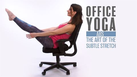 Office Yoga: Abs aka "the Dorito"