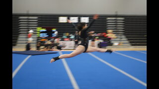 Gymnastics Meet at Local High School